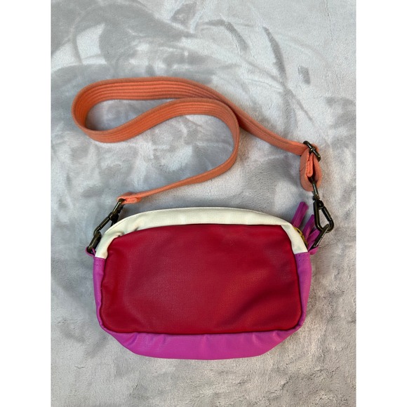 Marine Layer Colorblock Canvas Belt Bag Fanny Pack Adjustable Strap Multicolor - Picture 2 of 13